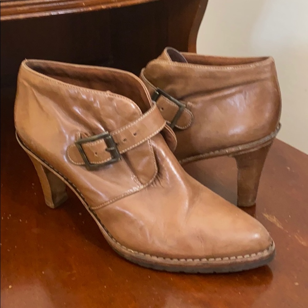 Cole Haan Nike Air Leather Ankle Boots 11